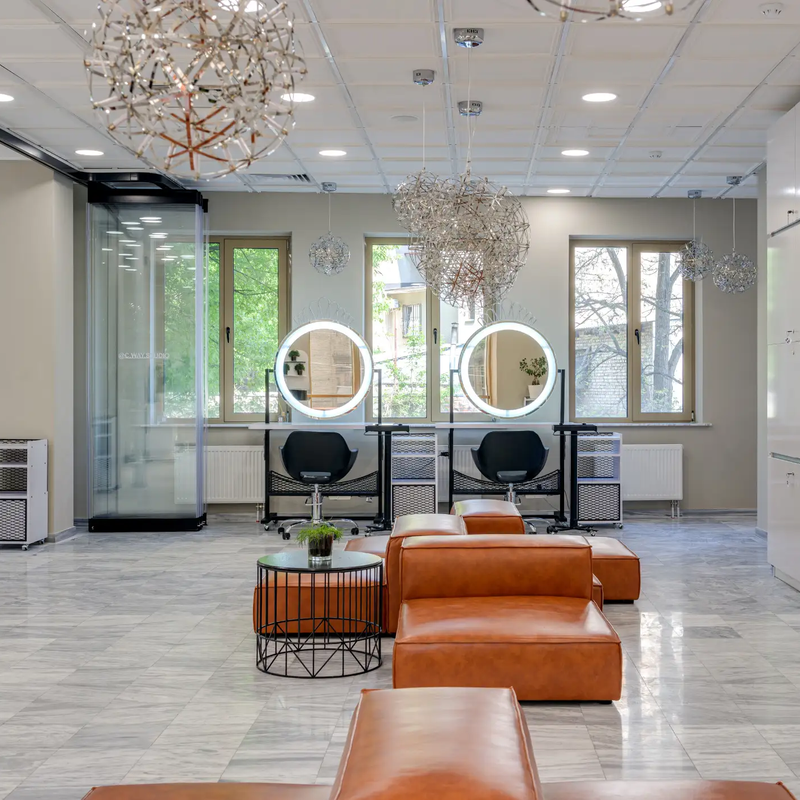 Commercial work by anchored floors