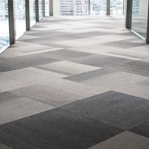 commercial flooring project by anchored floors